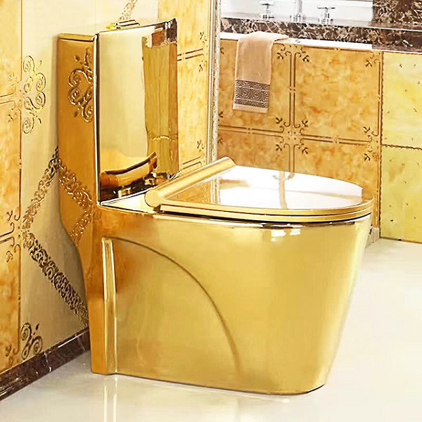 Bồn cầu âm tường đặt sàn màu đen Miken MK-B2376B - Image 3