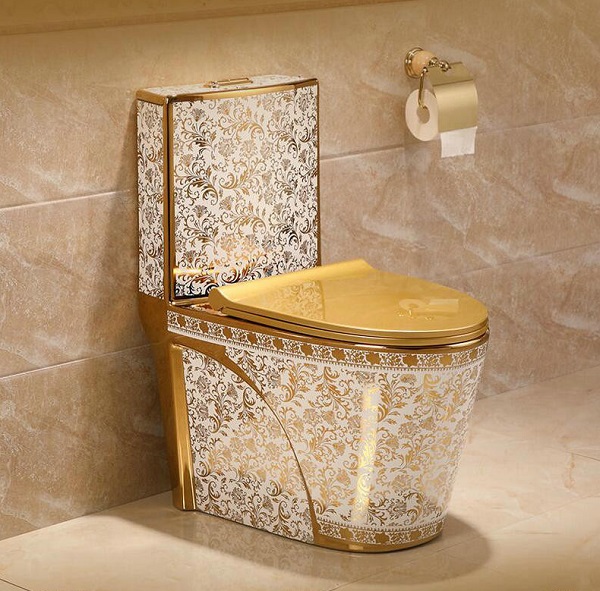Bồn cầu âm tường màu hồng vàng Rose Gold Miken MKB-2478RG (Đặt trước 15-25 ngày) - Image 6
