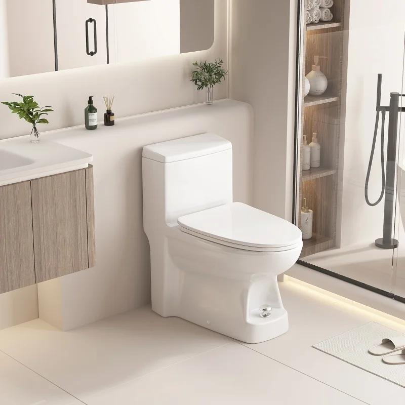 Bồn cầu âm tường màu hồng vàng Rose Gold Miken MKB-2478WRG - Image 5