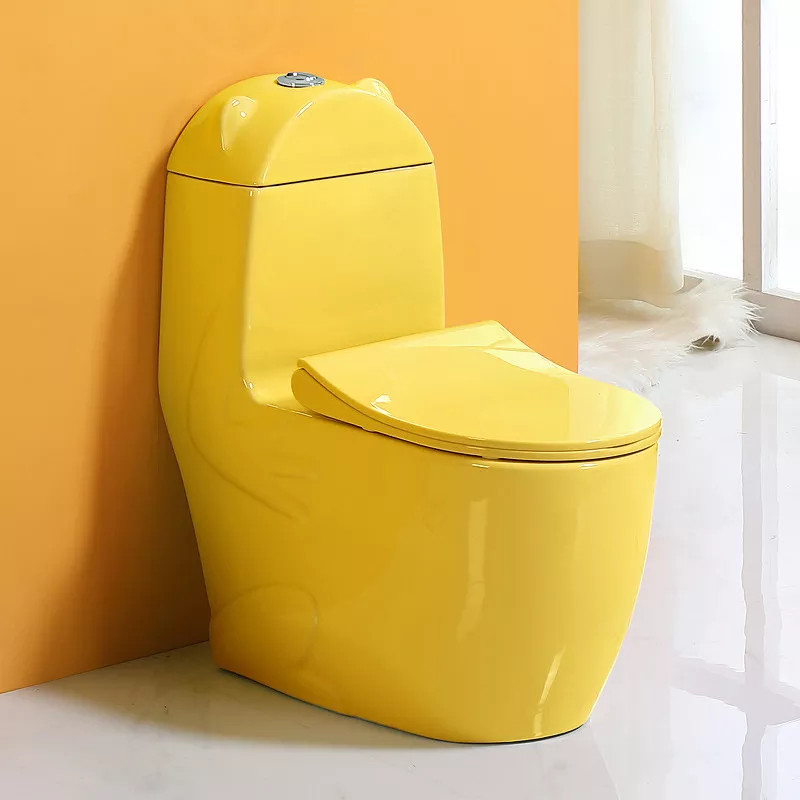 Bồn cầu dành cho trẻ mẫu giáo màu đỏ MN-1230R - Image 6
