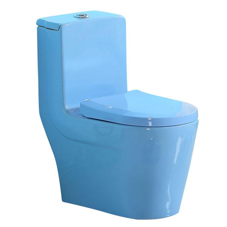Bồn cầu dành cho trẻ mẫu giáo màu xanh MN-1230G - Image 4