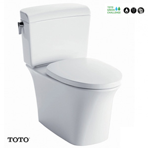 Bồn cầu đặt sàn TOTO CW681P (thoát ngang) - Image 3