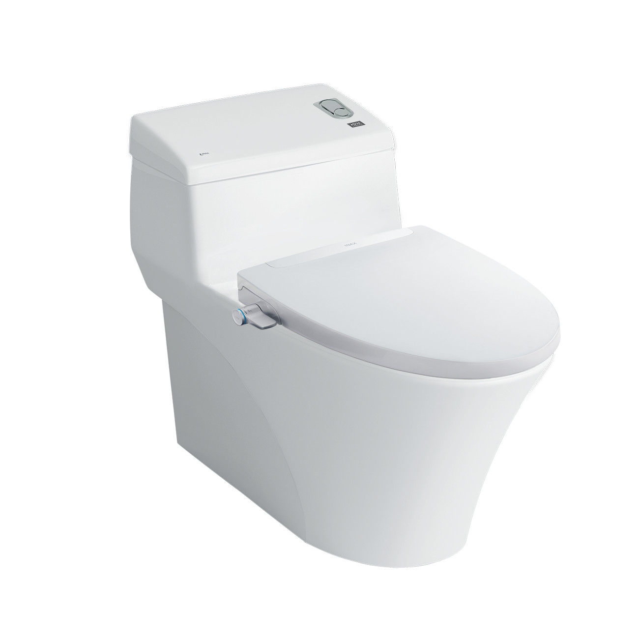 Bồn cầu hai khối inax C-117A+CW-S15VN/BW1 (Nắp thông minh) - Image 3