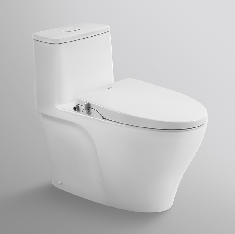 Bồn cầu hai khối inax C-117A+CW-S15VN/BW1 (Nắp thông minh) - Image 4