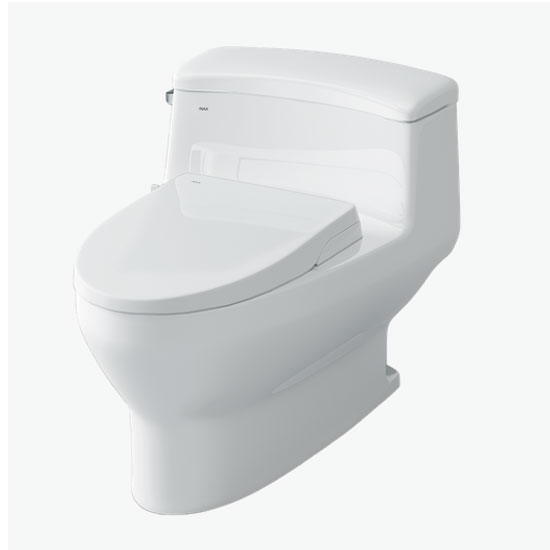 Bồn cầu hai khối inax C-117VAN (nắp êm) - Image 6