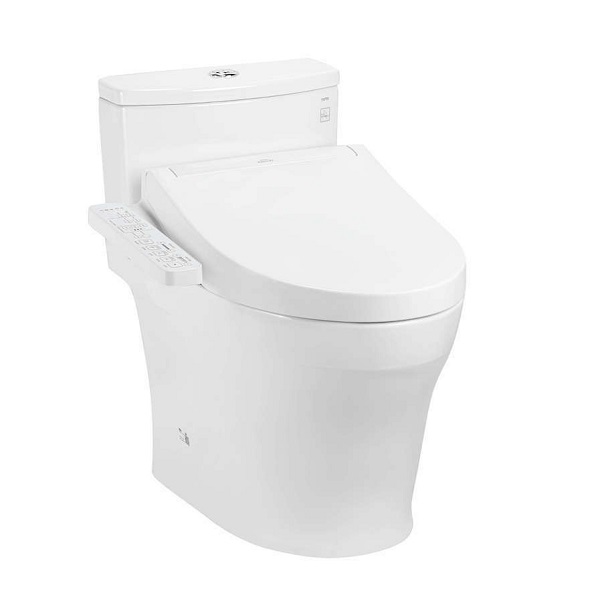 Bồn cầu hai khối kèm nắp rửa điện tử TOTO CS302DW16 - Image 4