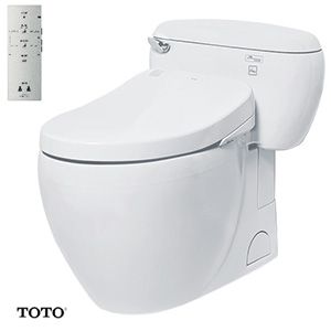 Bồn cầu hai khối kèm nắp rửa điện tử TOTO CS325DRW16 - Image 6