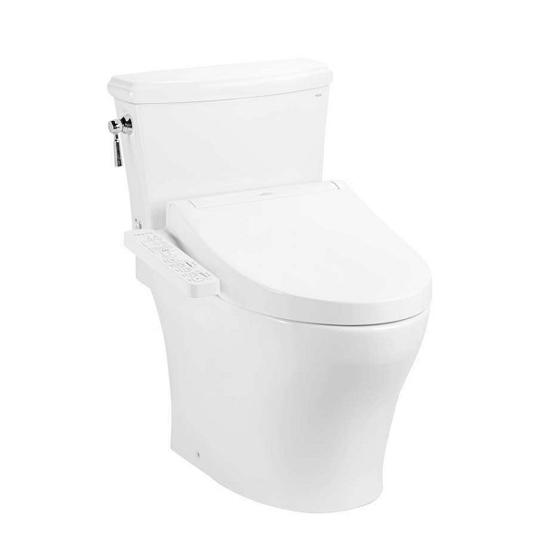 Bồn cầu hai khối kèm nắp rửa điện tử TOTO CS986GW16