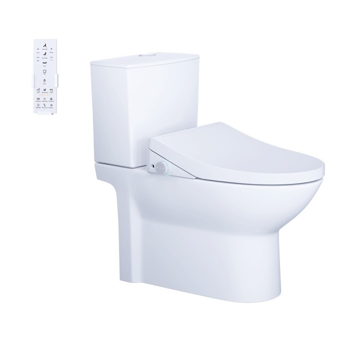 Bồn cầu kết hợp nắp điện tử Caesar C1363F-TAF610H - Image 6