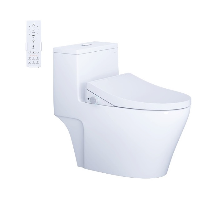 Bồn cầu kết hợp nắp điện tử Caesar C1375F-TAF710H - Image 5