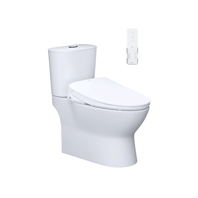 Bồn cầu kết hợp nắp điện tử Caesar C1391F-TAF710H - Image 4