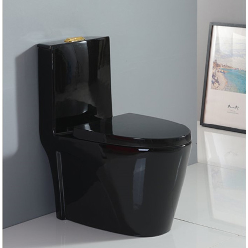 Bồn cầu két liền màu đen Miken MKB-2021B (8908M) - Image 3