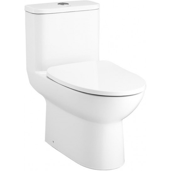 Bồn cầu két nước âm tường Cotto SC197627(F) - Image 3
