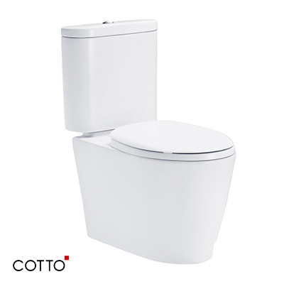 Bồn cầu két nước âm tường Cotto SC197627(F) - Image 4