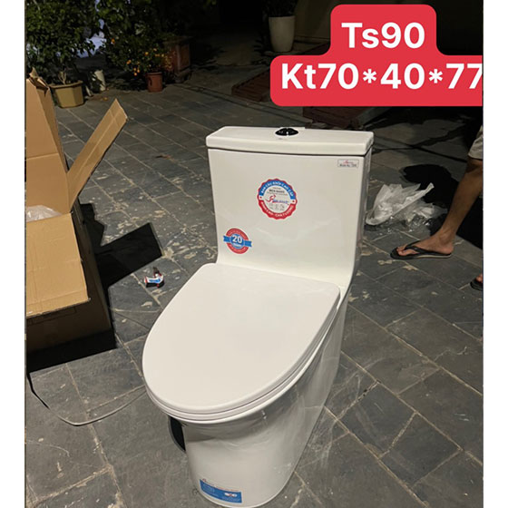 Bồn cầu liền khối vuông Bancoot TS93 - Image 5