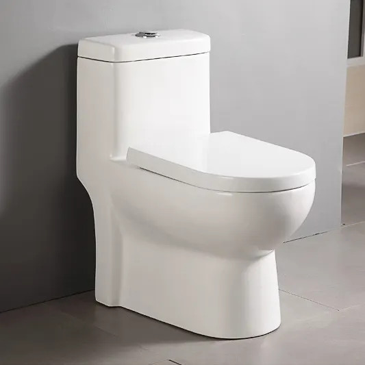 Bồn cầu liền khối xả nước bằng chân Miken DX-622 - Image 5