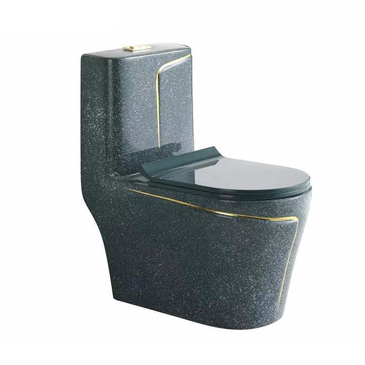 Bồn cầu mạ màu đen nắp rửa điện tử Miken BSJK-D9B - Image 6