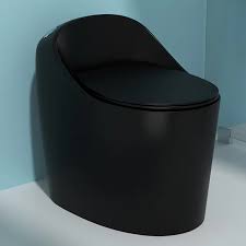 Bồn cầu màu đen viền vàng liền khối két liền GDKES SA-276 BGL - Image 3