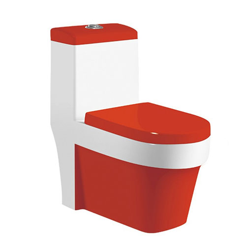 Bồn cầu màu xanh lá cây Miken MKB-8001G - Image 3