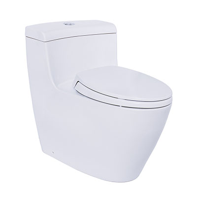 Bồn cầu một khối kèm nắp rửa cơ Ecowasher TOTO CW166RB-TCW09S - Image 3