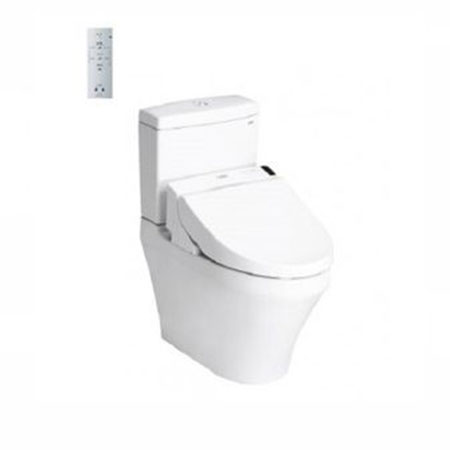 Bồn cầu một khối kèm nắp rửa điện tử Toto MS887RW14 - Image 4