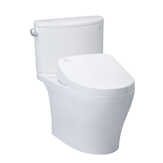 Bồn cầu một khối kèm nắp rửa điện tử TOTO MS889DRW6 - Image 4