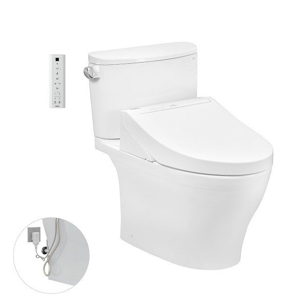 Bồn cầu một khối nắp rửa điện tử TOTO MS855DW16 - Image 5