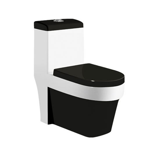 Bồn cầu nắp điện tử Smart Toilet treo tường màu đen Miken MK-2034-BB - Image 5
