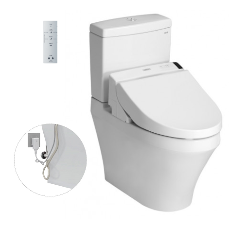 Bồn cầu nắp điện tử TOTO CS320DRW11 - Image 5