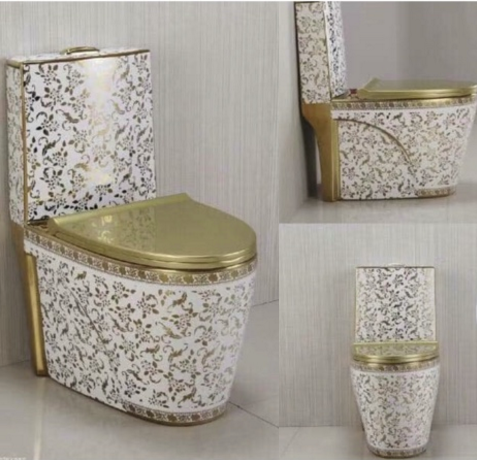 Bồn cầu nghệ thuật két liền A-3966 (Đặt hàng 7-10 ngày) - Image 3