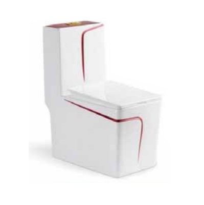 Bồn cầu nghệ thuật mạ màu đen A-3966B (Đặt hàng 7-10 ngày) - Image 3