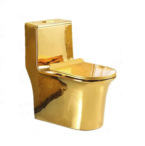 Bồn cầu nghệ thuật mạ vàng 6816A (Đặt hàng 7-10 ngày) - Image 4