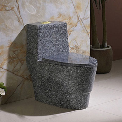 Bồn cầu nghệ thuật mạ vàng A-3966G-3 (Đặt hàng 7-10 ngày) - Image 5