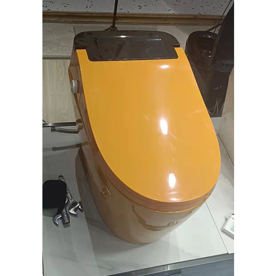 Bồn cầu nghệ thuật mạ vàng Miken MKB-6886GB (Đặt hàng 7-10 ngày) - Image 6