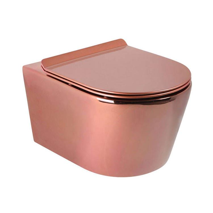 Bồn cầu thoát ngang liền khối xả nước bằng chân Miken DX-615 - Image 4