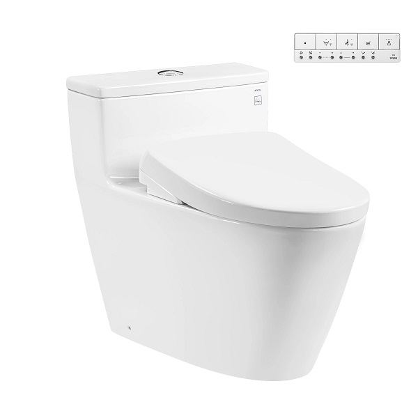 Bồn cầu thoát ngang nắp rửa điện tử TOTO CS320PDRW4 (Thoát ngang) - Image 3
