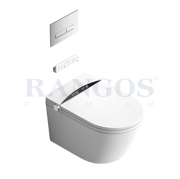 Bồn cầu thông minh bán tự động Rangos RG-A8009 - Image 5