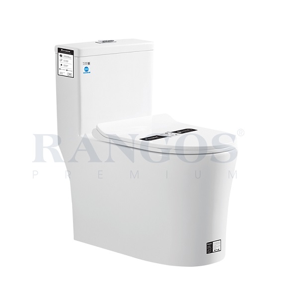 Bồn cầu thông minh tự động màu đen Rangos RG-AF8003PB - Image 4