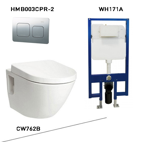 Bồn cầu Toto CS945PDT8 - Image 3