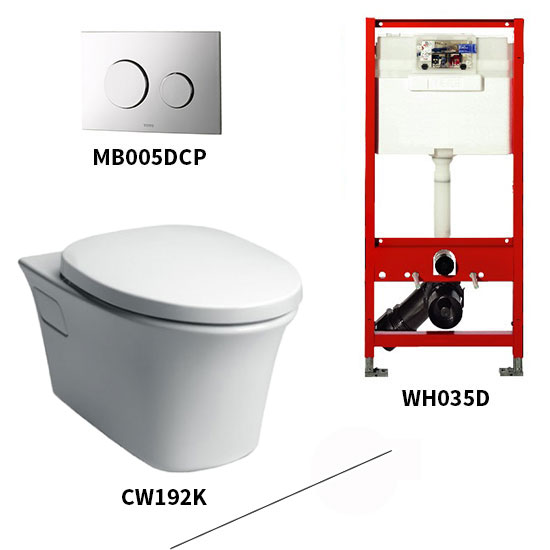 Bồn cầu TOTO CW166B#XW - Image 5