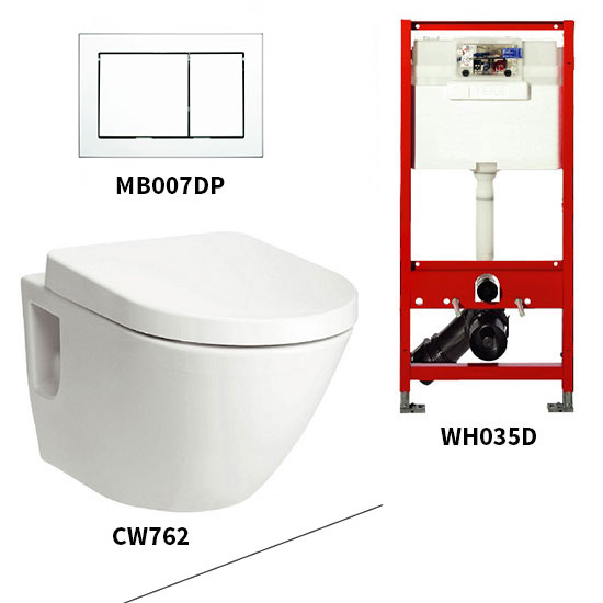 Bồn cầu TOTO nhập khẩu CT940K#W - Image 6
