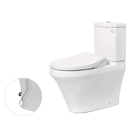Bồn cầu TOTO nhập khẩu CW823W/FE2 (Nắp thông minh) - Image 4