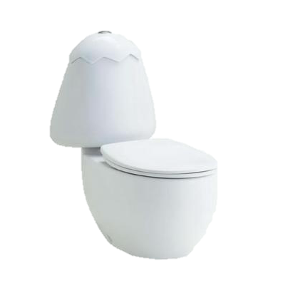 Bồn cầu trẻ em màu trắng Miken MKB-1240W - Image 3
