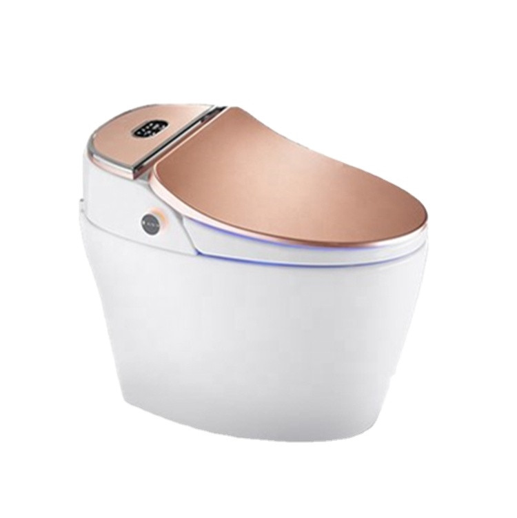 Bồn cầu treo tường các màu Vàng, đen, ghi, trắng, nâu Miken MK-H817 - Image 5