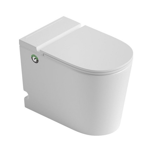 Bồn cầu treo tường các màu Vàng, đen, ghi, trắng, nâu Miken MK-H817 - Image 6