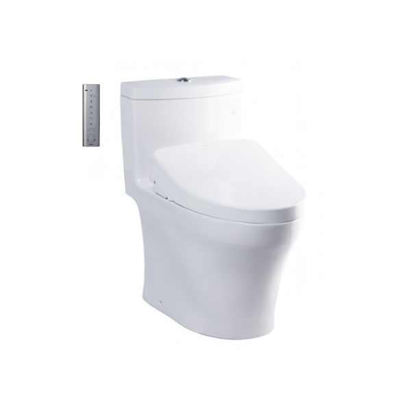 Bồn cầu treo tường kèm nắp rửa điện tử Toto CW542HME5UNW1-TCF801CZ WH172AT - Image 3