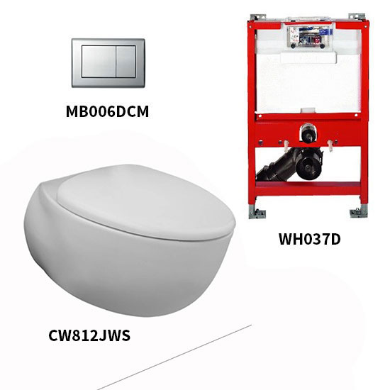 Bồn cầu treo tường TOTO CW762 - Image 5