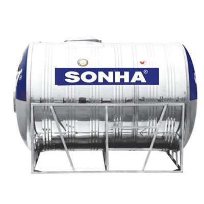Bồn nước inox ngang Sơn Hà 2000L (Ø1140)