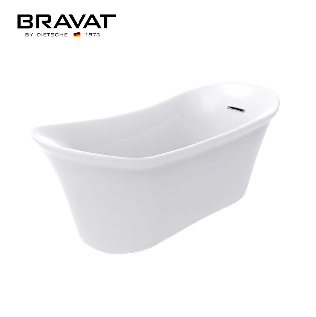 Bồn tắm âm Bravat B25705W (1700x750x450mm) - Image 4