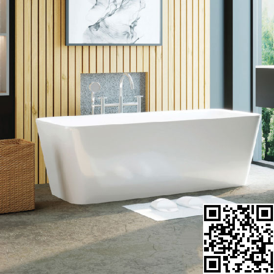 Bồn tắm Cotto BT210PP(H) (1700x750x445) - Image 4